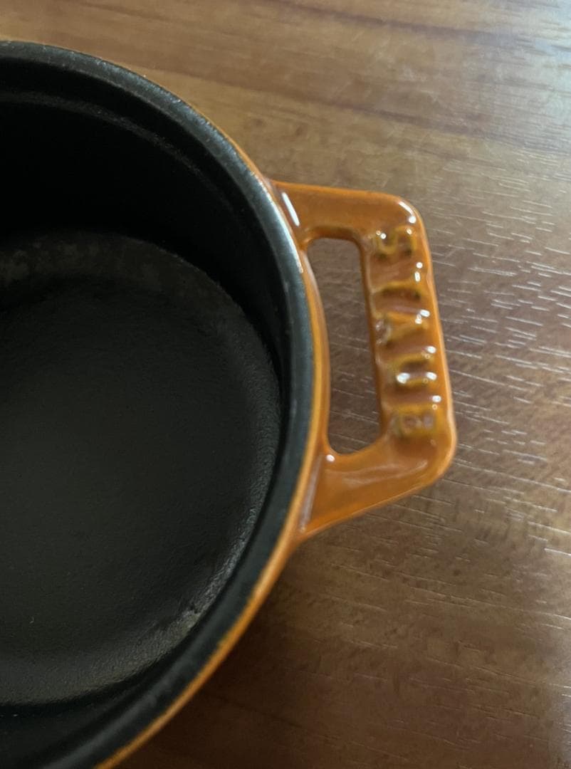 4/25まで【正規品】STAUB ココットラウンド10cm シナモン 1個