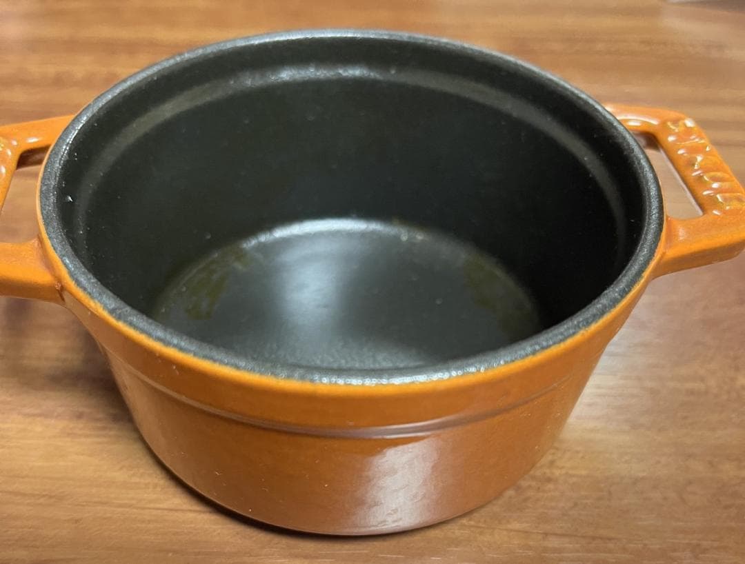 4/25まで【正規品】STAUB ココットラウンド10cm シナモン 1個