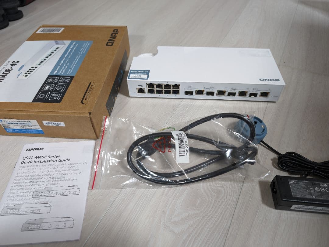 【10GbEを4ポート搭載】QSW-M408-4C QNAP