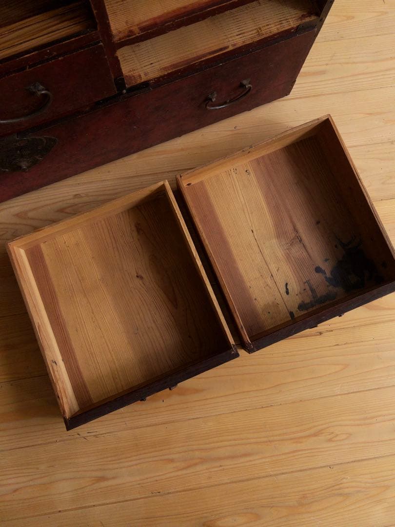 収納棚　飾り棚　ディスプレイ棚　木製　古道具　古家具　ビンテージ　アンティーク