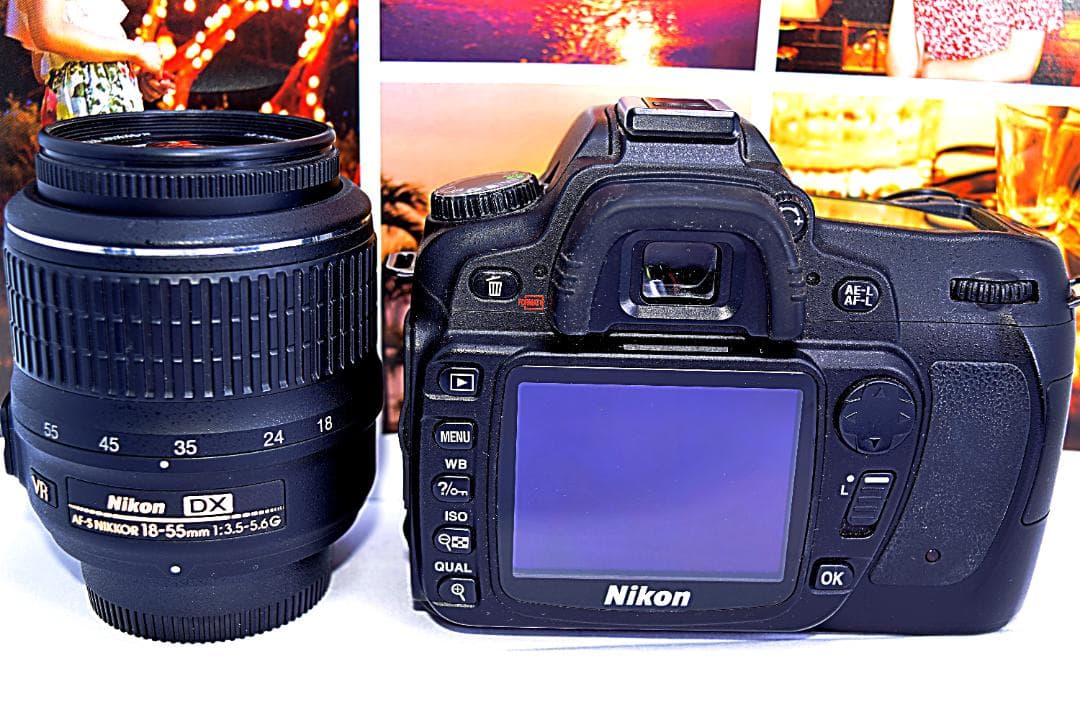 ✨入門モデル✨Nikon D80✨レンズセット✨カンタン操作✨ブラック✨ニコン
