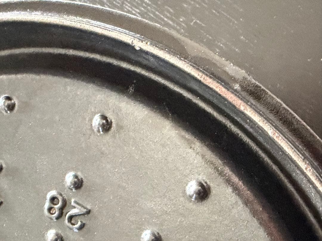 STAUB ストウブ 28cm 美品　洗浄済　定価50600円相当