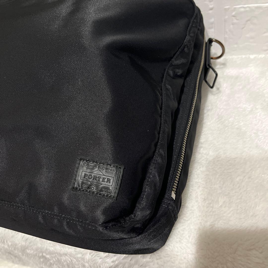 【美品】PORTER ポーター　リフト　ブリーフケース　2way 2層　ブラック