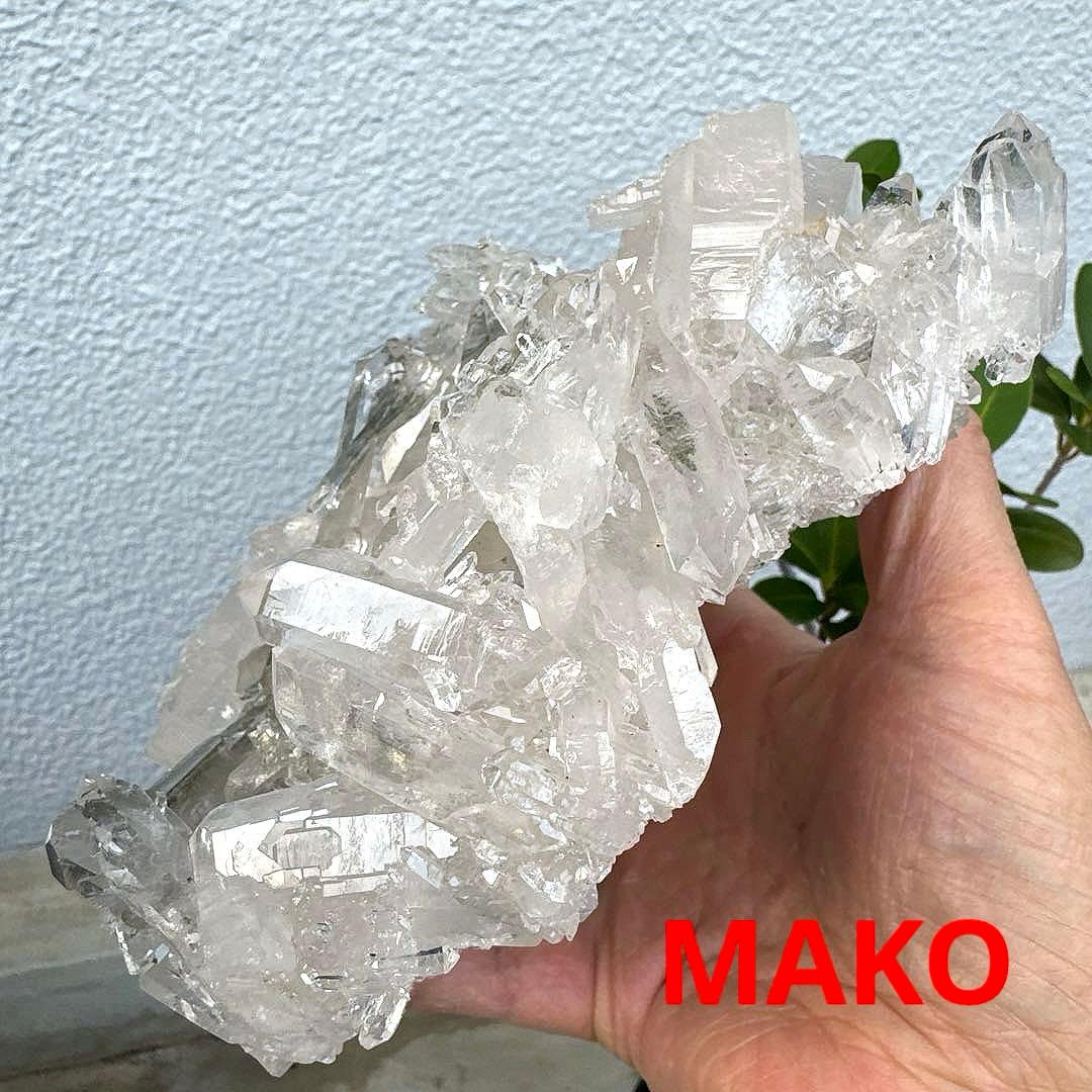 M1871☆ヒマラヤ水晶クラスター1.7Kg☆マニハール産☆N50912-A