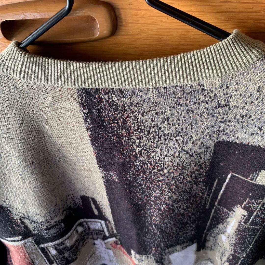 a GADID ANONIEM TISCH ハイケージセーター