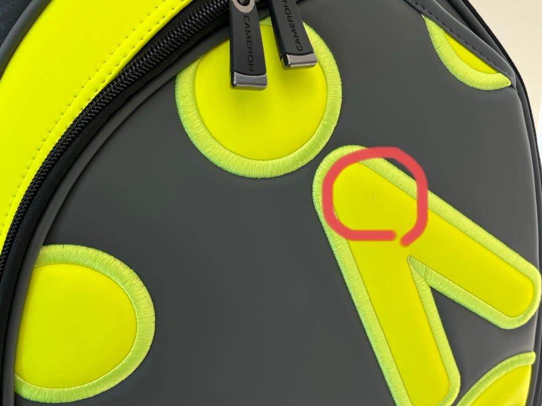 Scotty Cameron2022スタッフバッグ　ツアーバッグ　ネオンイエロー