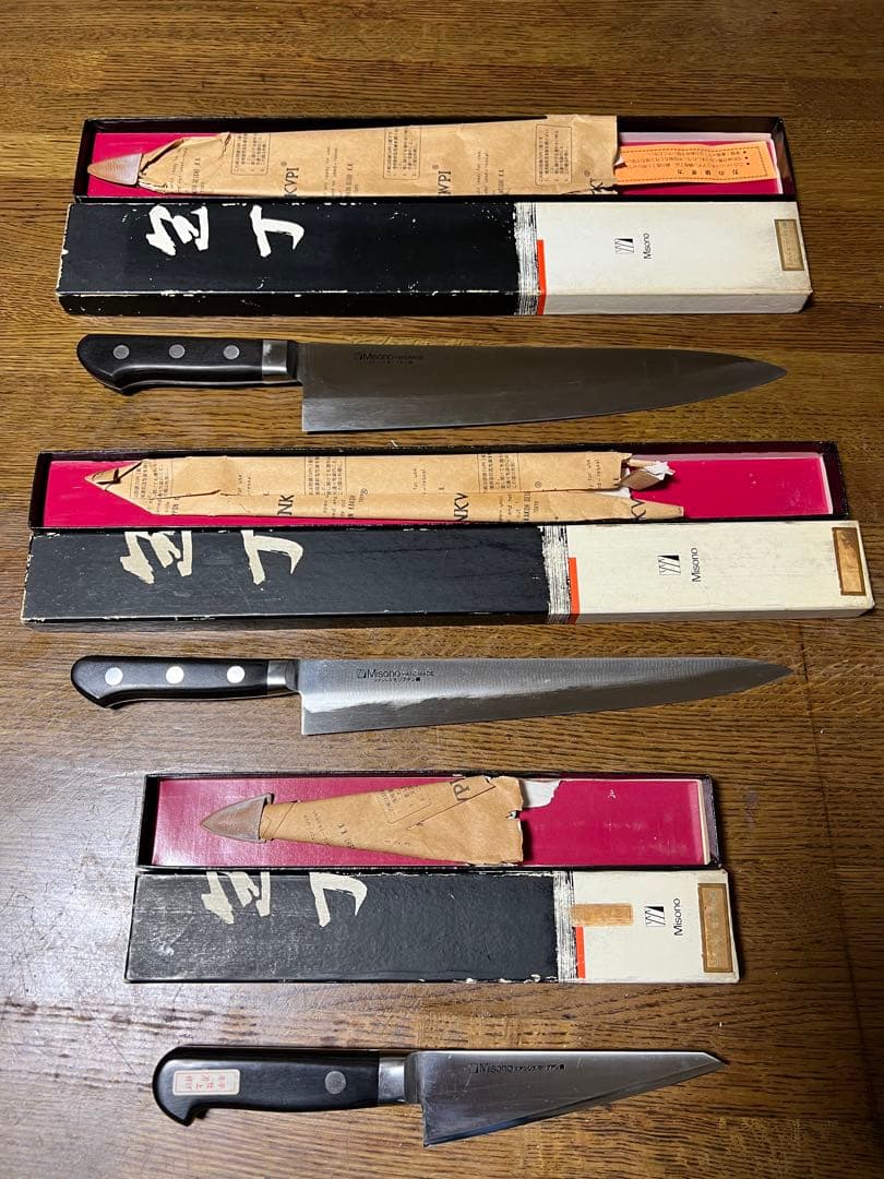 Misono ステンレスモリブデン鋼3本セット箱付き