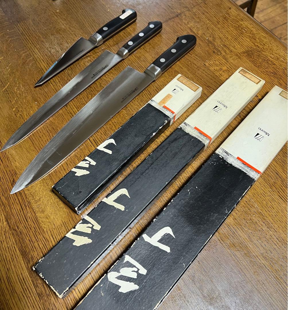 Misono ステンレスモリブデン鋼3本セット箱付き