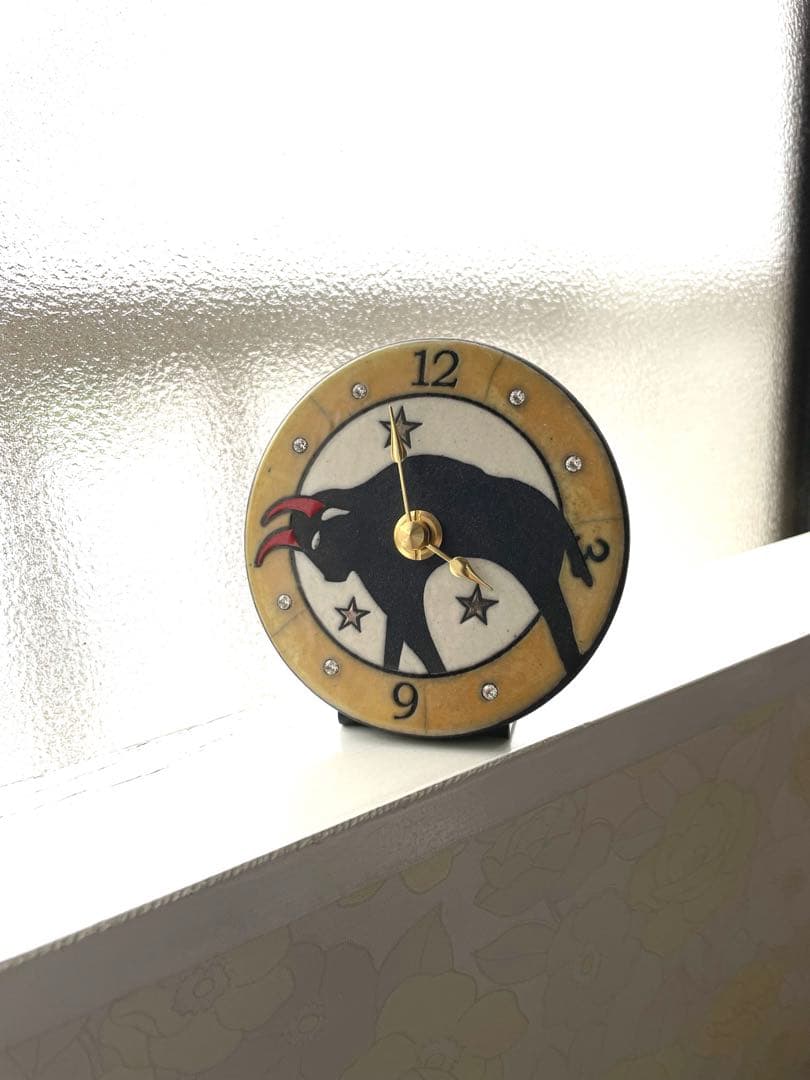 Antonio Zaccarellaアントニオ・ザッカレラ 置き時計 牡牛座