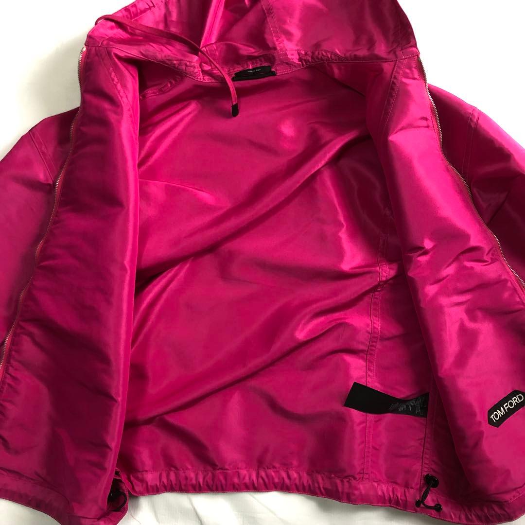 TOMFORD トムフォード ダブルジップ ナイロンジャケット ピンク