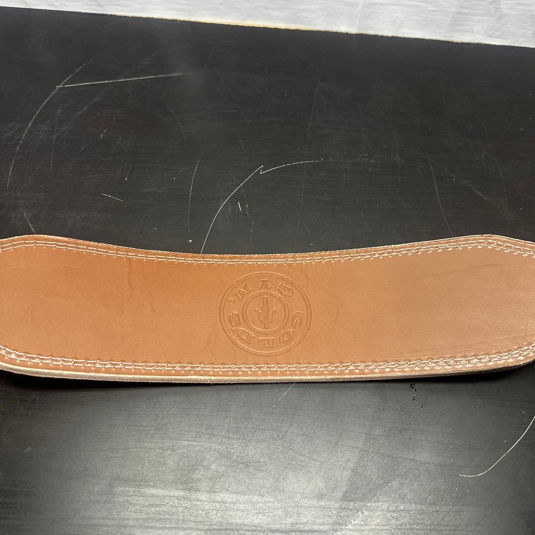 a241 ゴールドジム パワーベルト G3324 XL 裏ロゴ有り