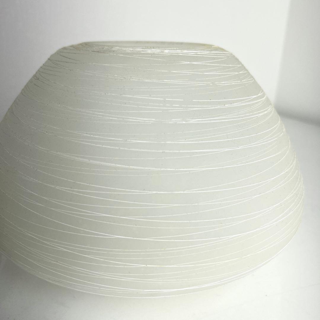 希少昭和レトロ✨未使用 保管品 山田照明 糸巻きガラス ペンダントライト ランプ