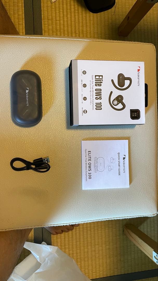 ナカミチ オープンイヤー型イヤホン