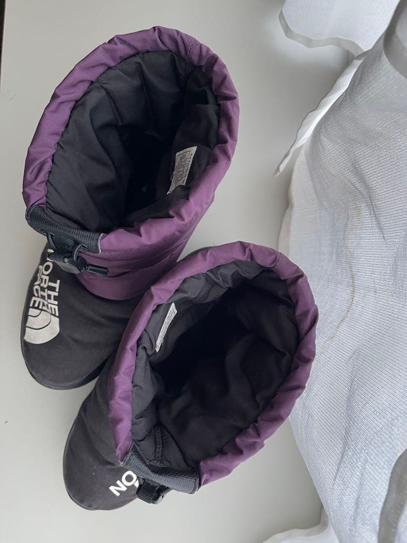 THE NORTH FACE ダウンブーツ パープル