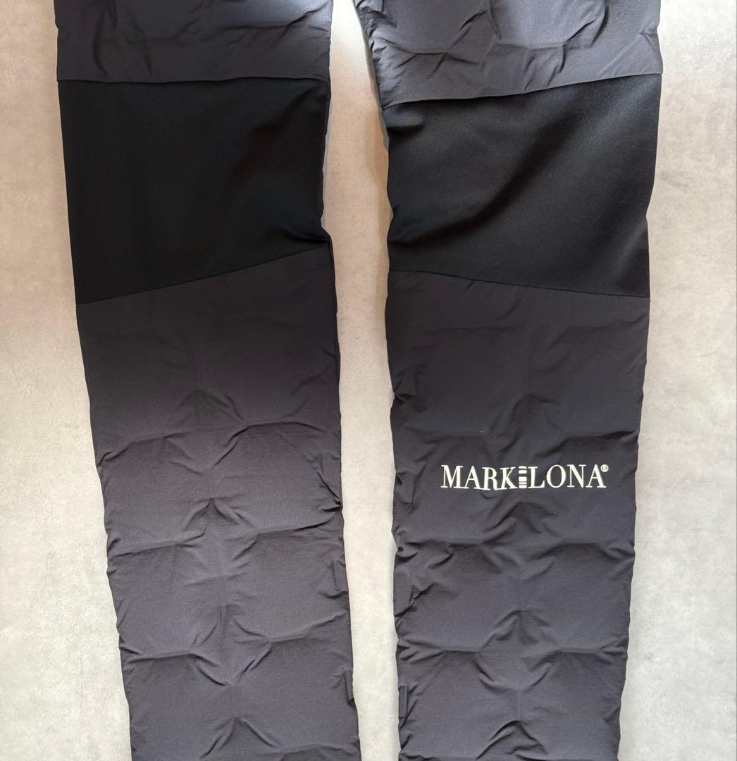 美品 ★ MARK&LONA ダウンパンツ 防寒 冬 マーク&ロナ 黒 正規品