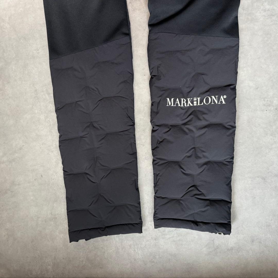 美品 ★ MARK&LONA ダウンパンツ 防寒 冬 マーク&ロナ 黒 正規品