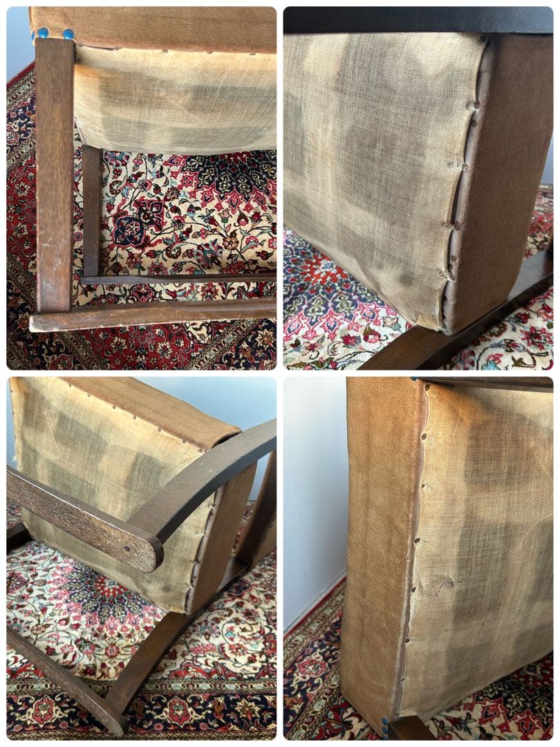 ヴィンテージ　チェア　2脚　椅子 昭和レトロ　クラシック　アンティーク