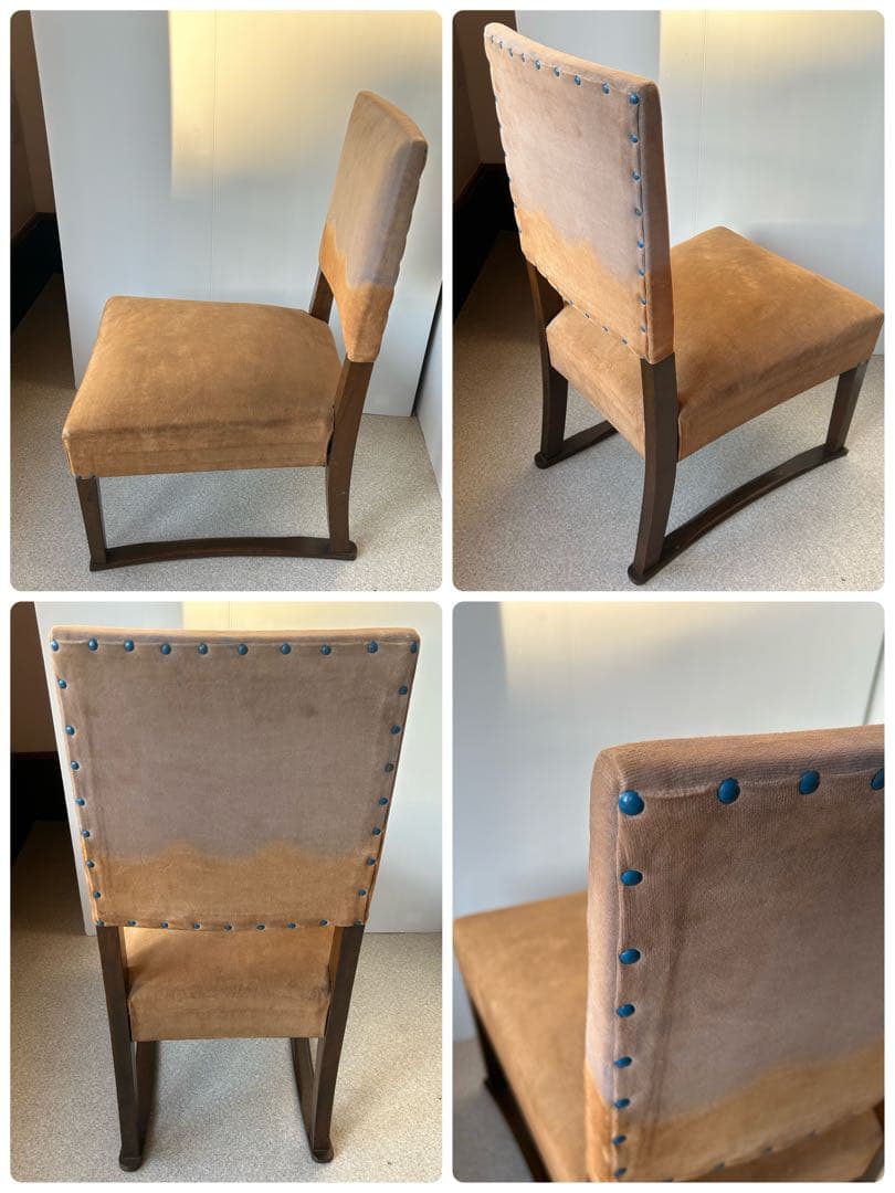 ヴィンテージ　チェア　2脚　椅子 昭和レトロ　クラシック　アンティーク