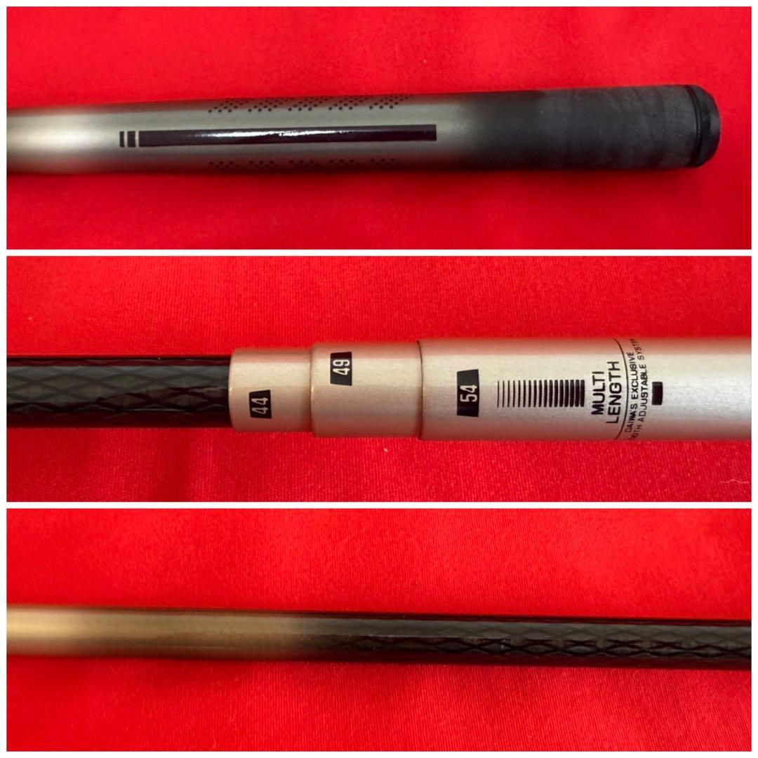 ダイワ ★☆ カーボウィスカー パワーメッシュ 早霧 抜 硬調硬 54 渓流竿