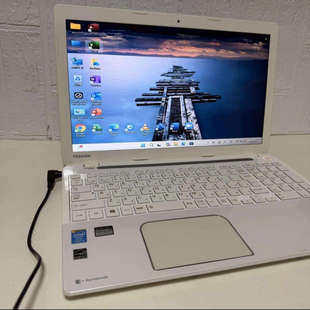 Windows11 オフィス付き　Webカメラ　SSD TOSHIBAノートPC