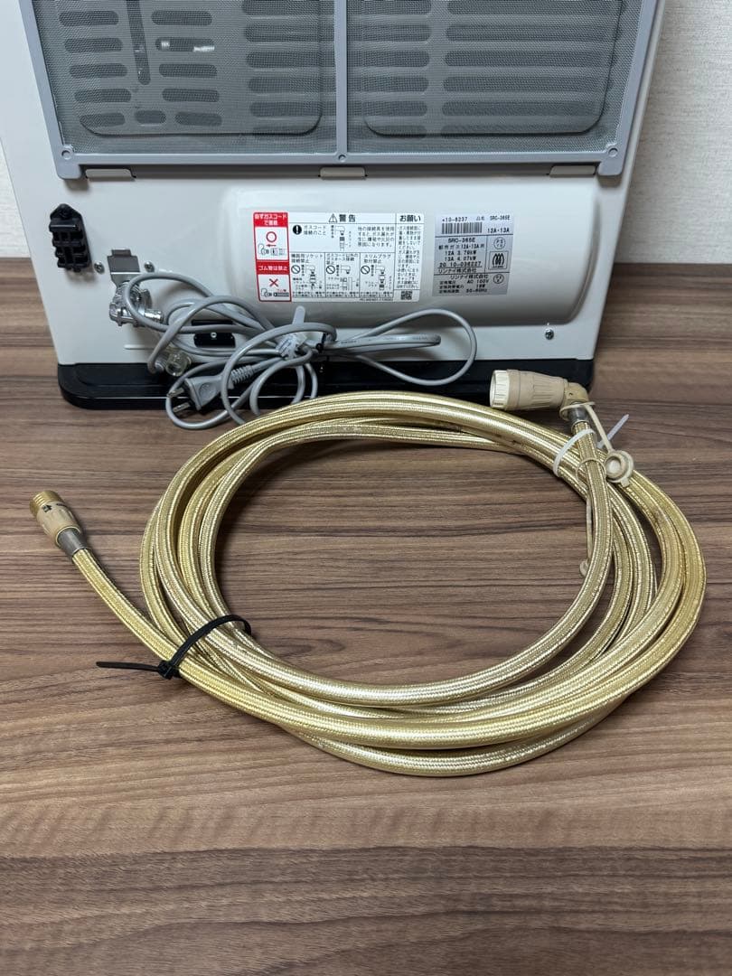 Rinnai リンナイ　ガスファンヒーター SRC-365E　都市ガス　①