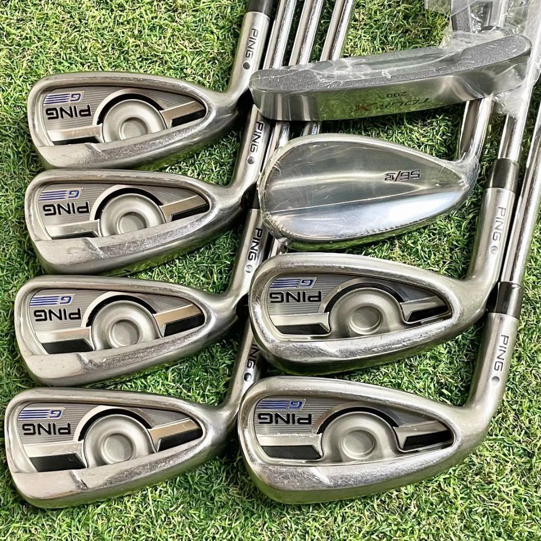 【貴重レフティ】ピン G30 G ゴルフクラブセット 11本 S メンズ 左用