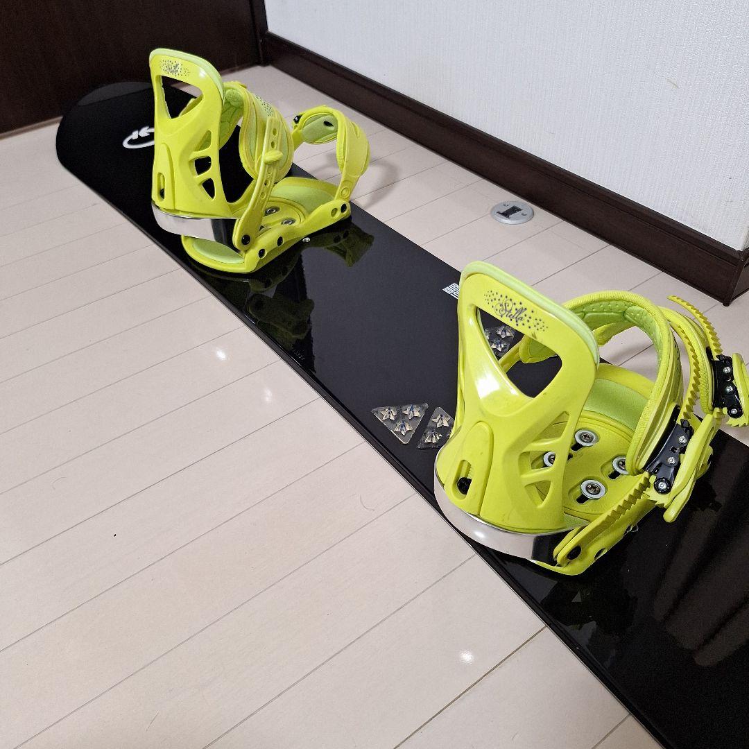 スノーボードセット　キラーループ153 ステラS-M