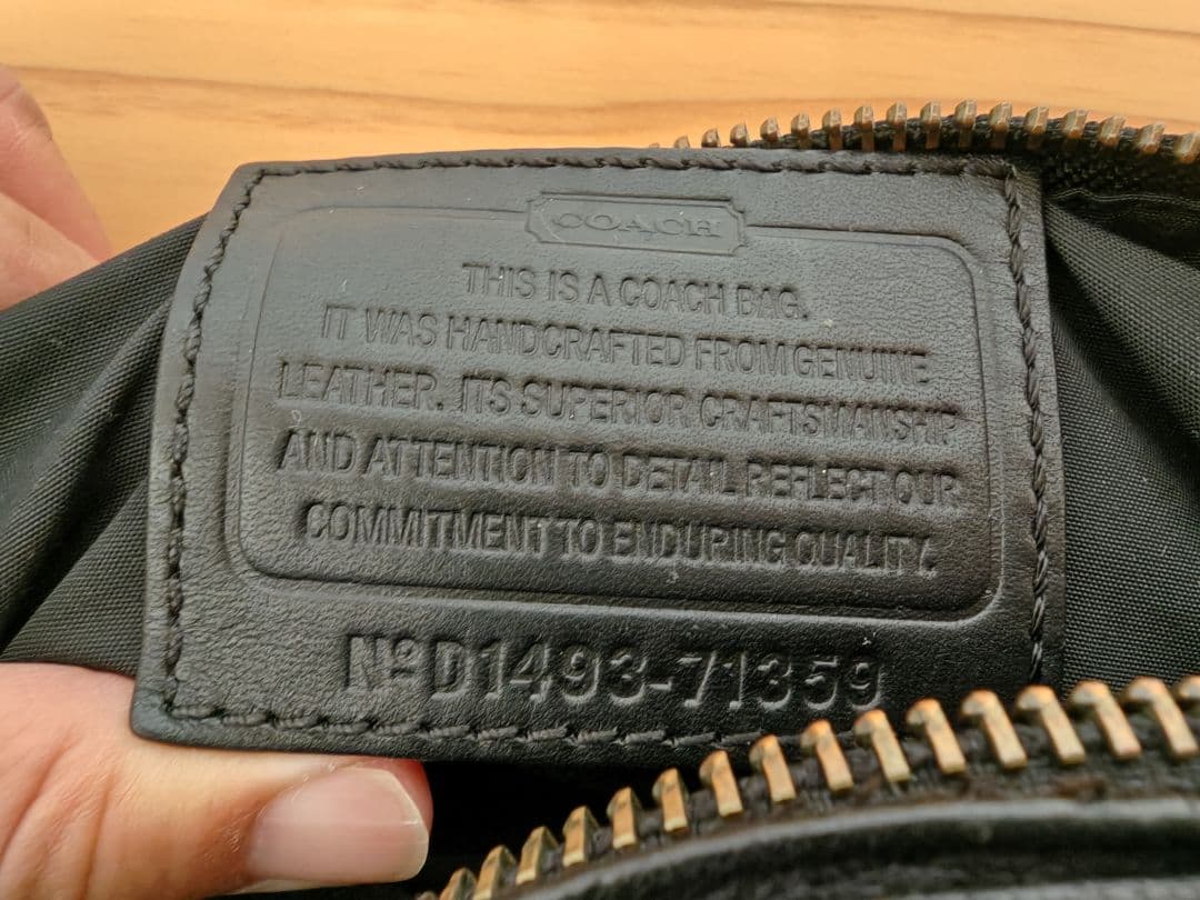 へ*う様 COACH　レザーショルダーバッグ