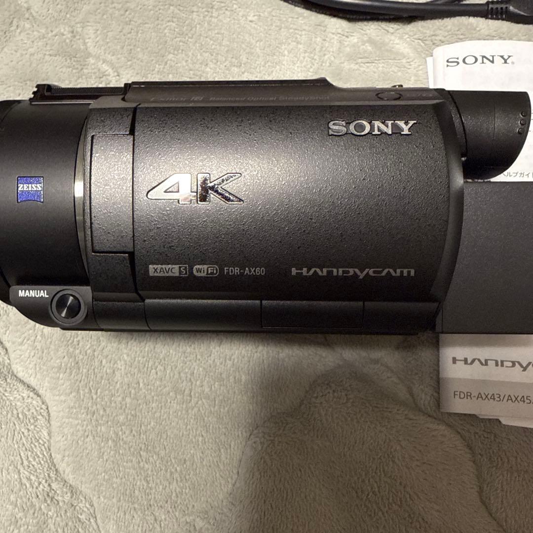 SONY FDR-AX60 4K ハンディカム ソニー ビデオカメラ 専用ケース