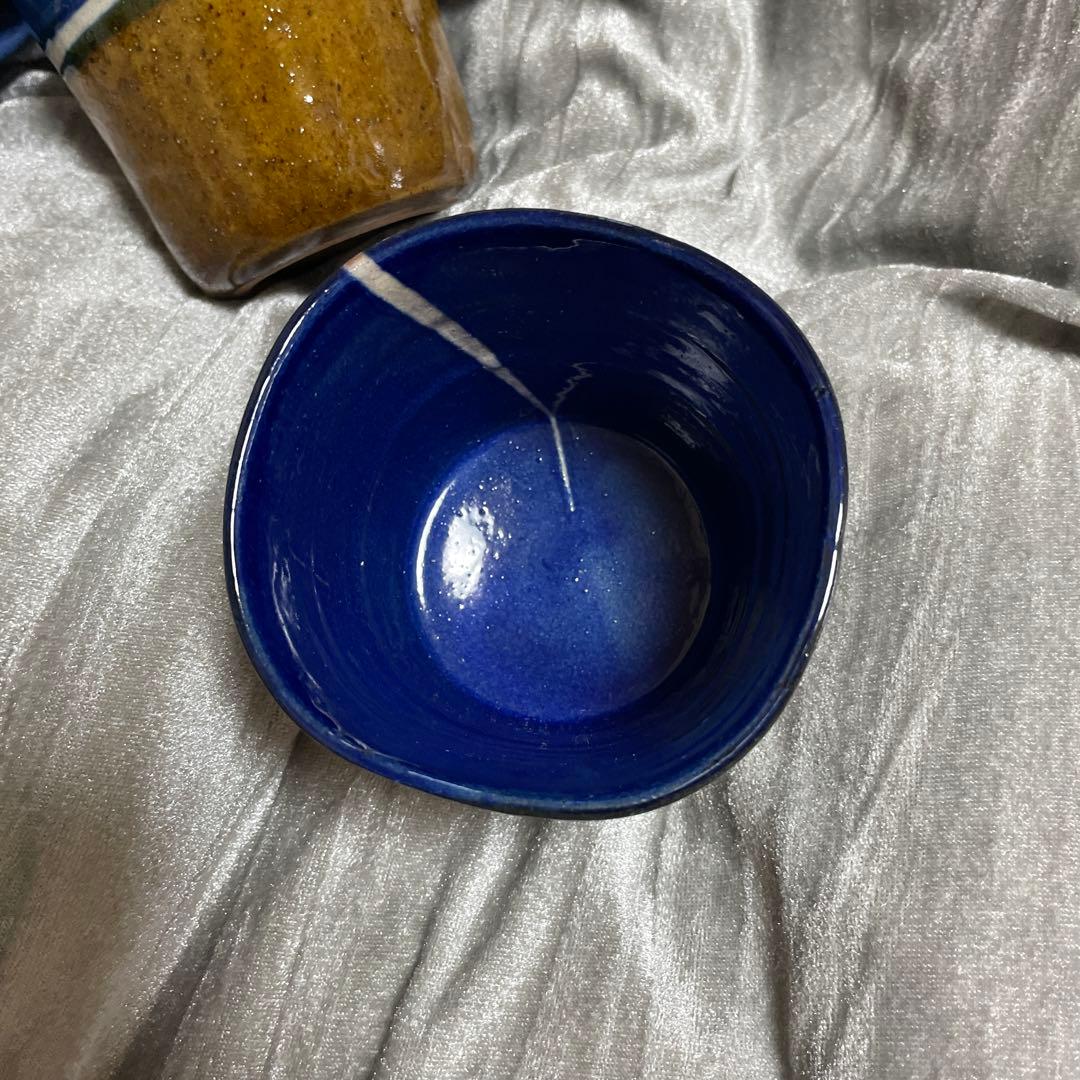 やちむん　エクレシア工房　5点セット