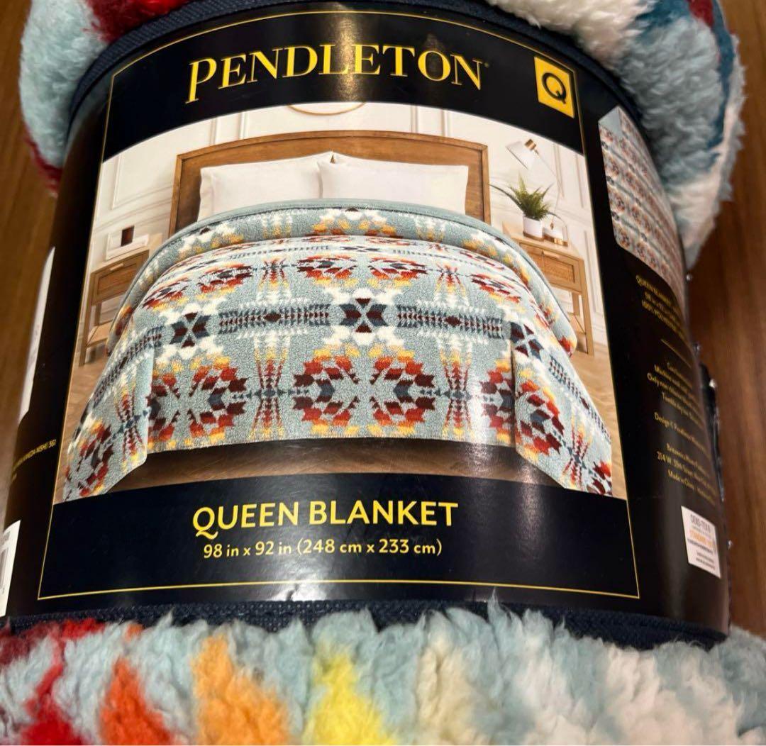 ペンドルトンシェルパブランケット クイーン 248 cm x 231cm