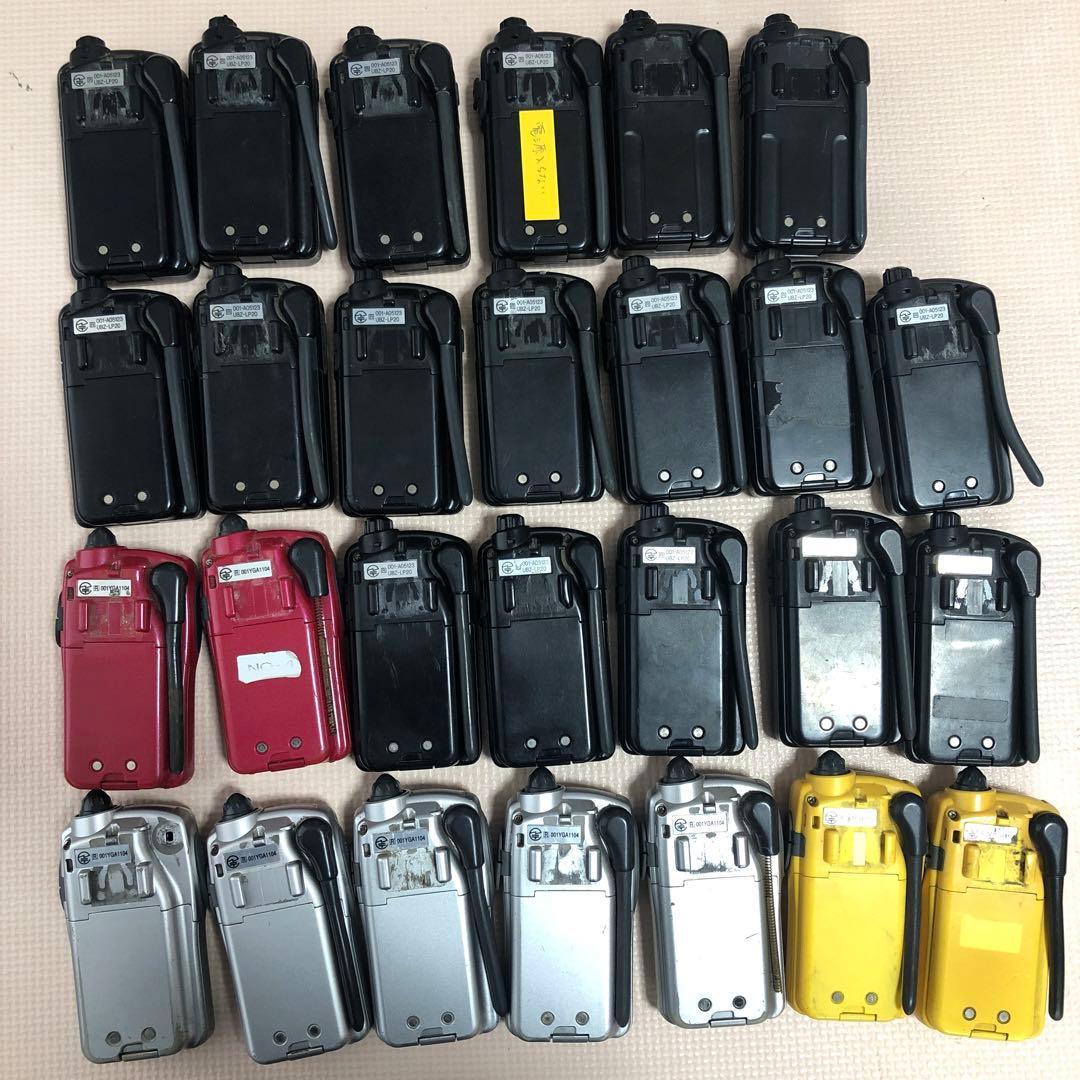 ジャンク　KENWOOD トランシーバー UBZ-LP20他　27台セット