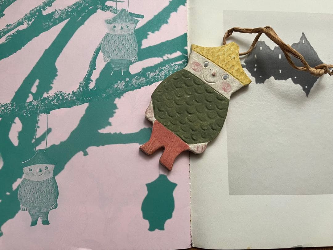 鹿児島睦さん　小人　壁掛け　オーナメント　2010年作品　biotope