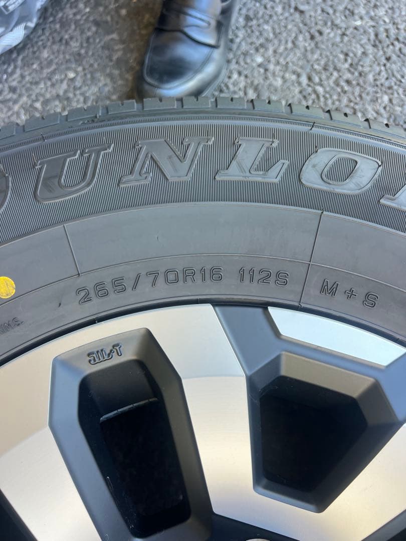 ランクル70 純正　タイヤホイール5本セット　新車外し