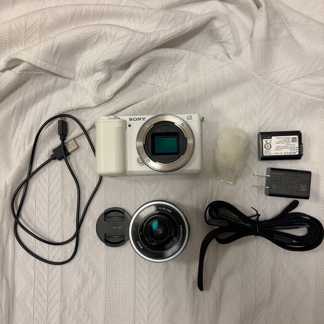 VLOGCAM ZV-E10Lパワーズームレンズキット　ホワイト