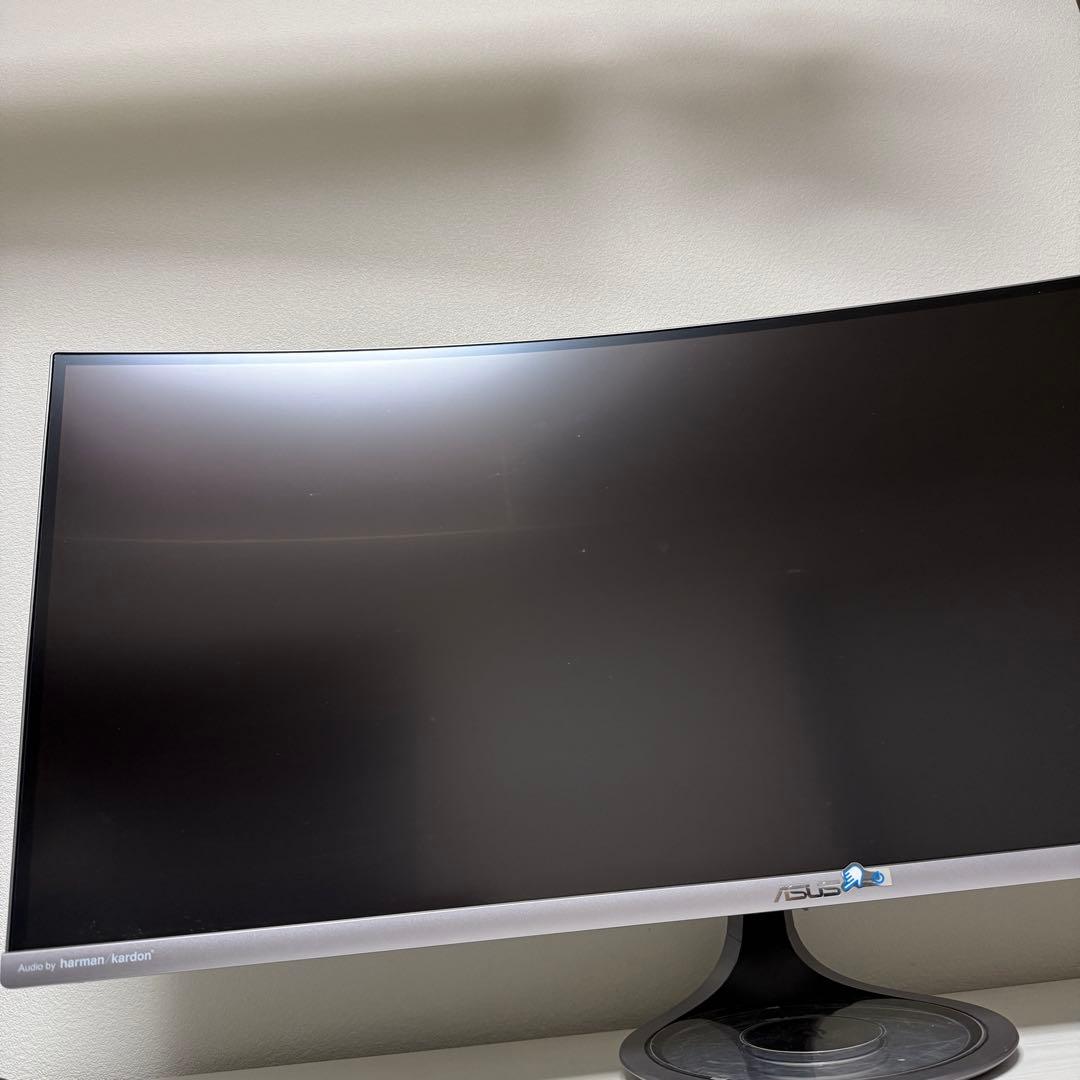 美品 ASUS ウルトラワイド MX38VC 37.5インチ 曲面 UWQHD+