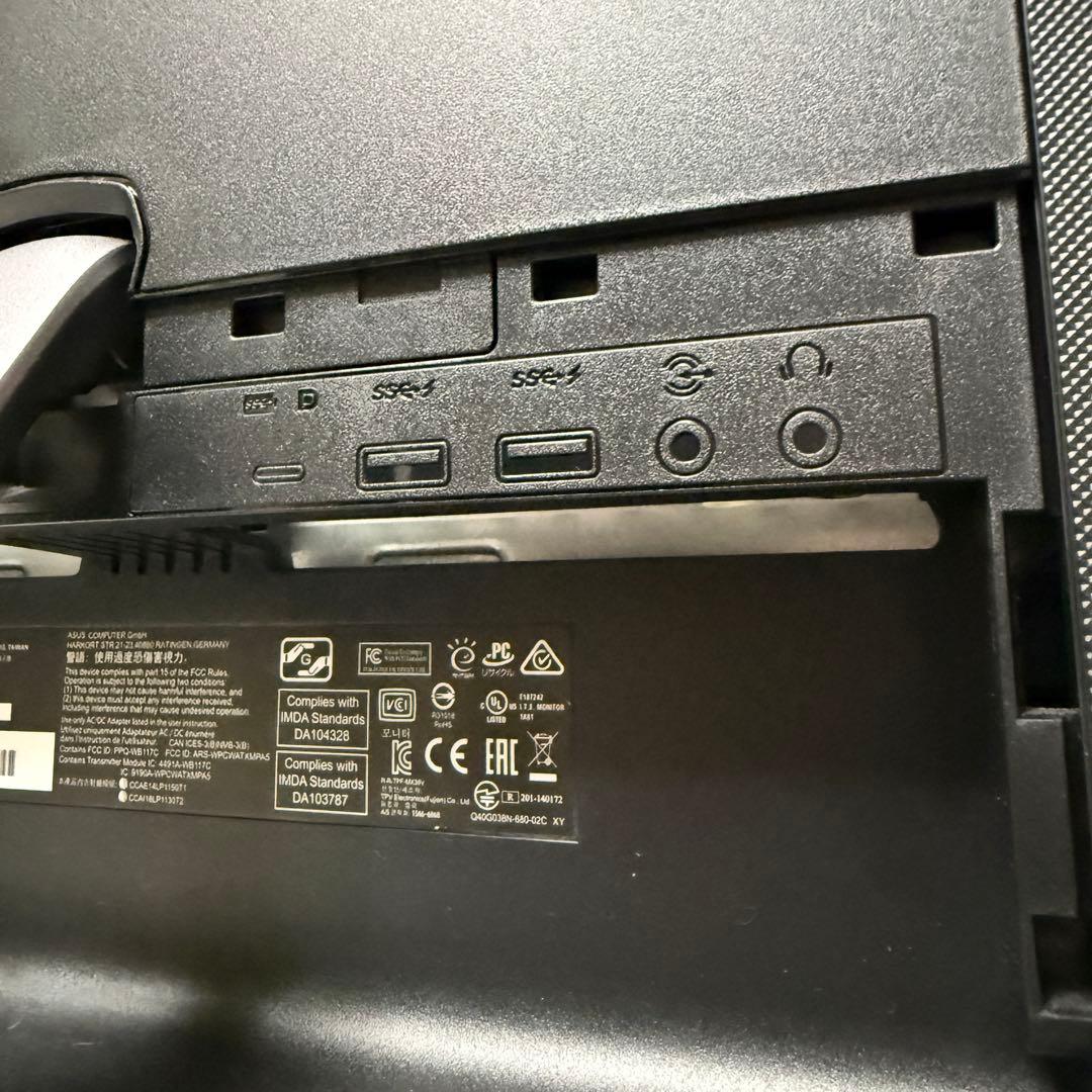 美品 ASUS ウルトラワイド MX38VC 37.5インチ 曲面 UWQHD+