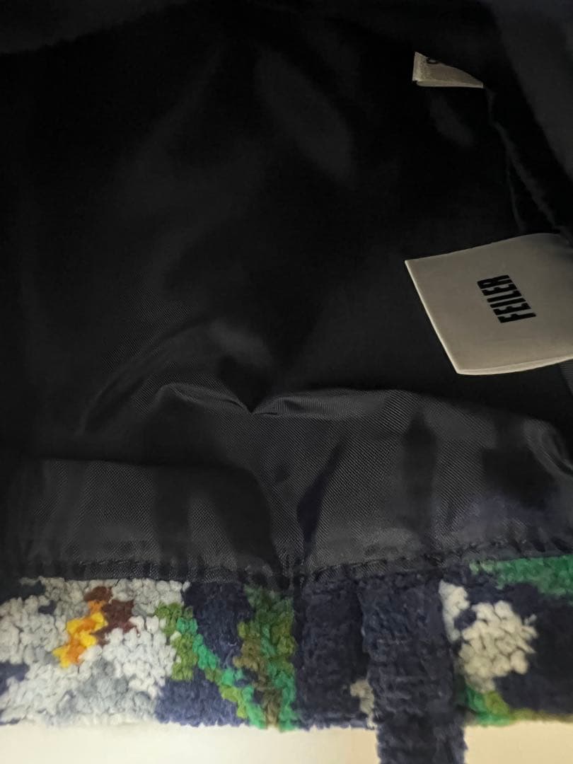 フェイラー　スヌーピー手付き巾着バッグ