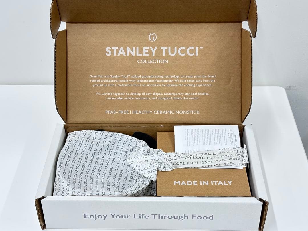 グリーンパン　TUCCIコレクション フライパン 20cm ホワイト