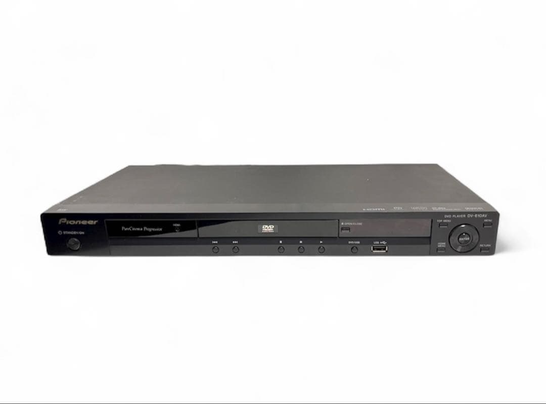 【再生OK】Pioneer SACD対応 DVDプレーヤー DV-610AV