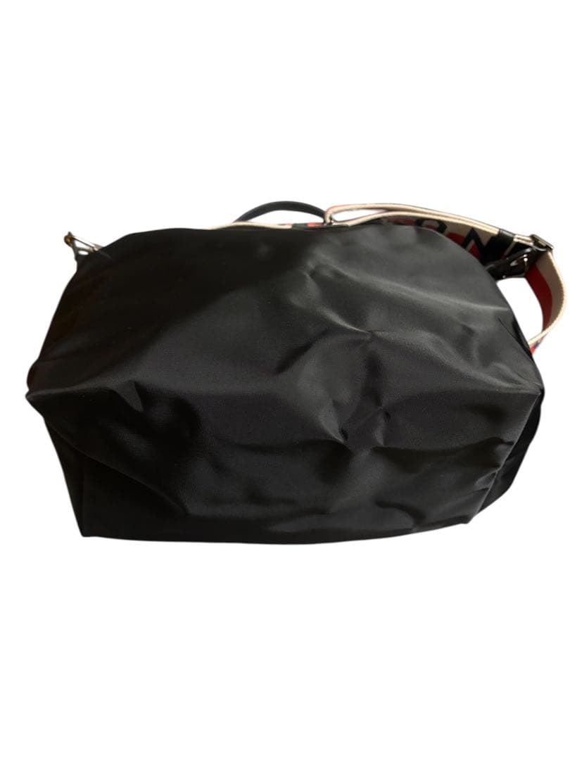 LONGCHAMP ショルダーバッグ 黒　別購入したストラップ込み