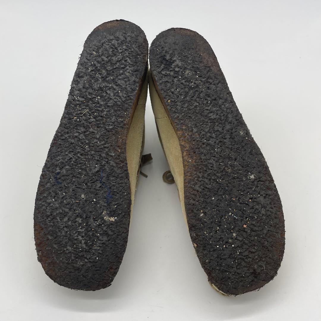Clarks ワラビー スエード シューズ Wallabee ベージュ