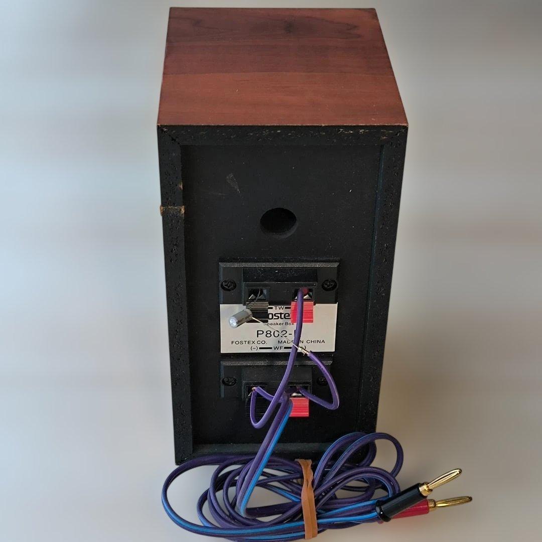 FOSTEX P802-E かんすぴ スピーカー（組み立て済みペア）