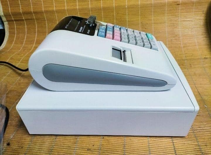 シャープレジスター　XE-A20　店名設定無料ロゴ可能機種　202555