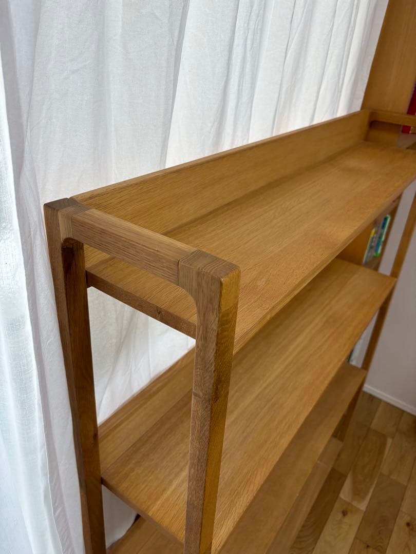 【状態良い】ACTUS アクタス foppish オーク ブックシェルフ