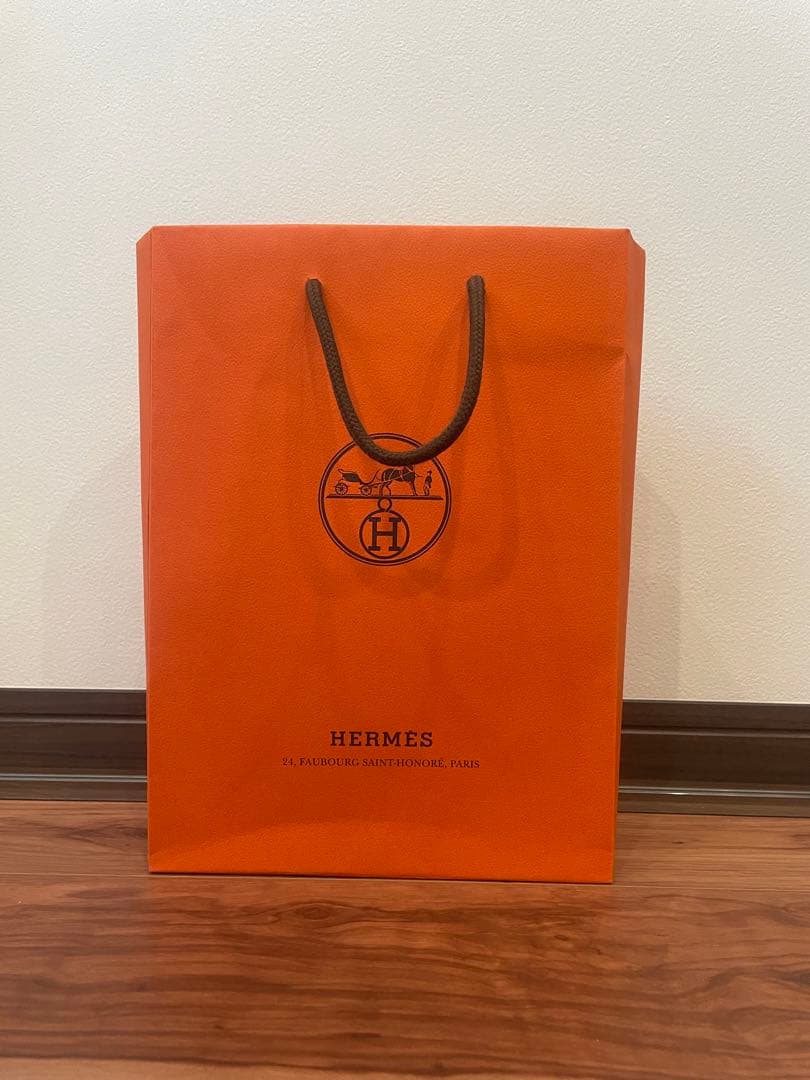 【最終価格】新品未使用　エルメス タオル オレンジ　HERMES