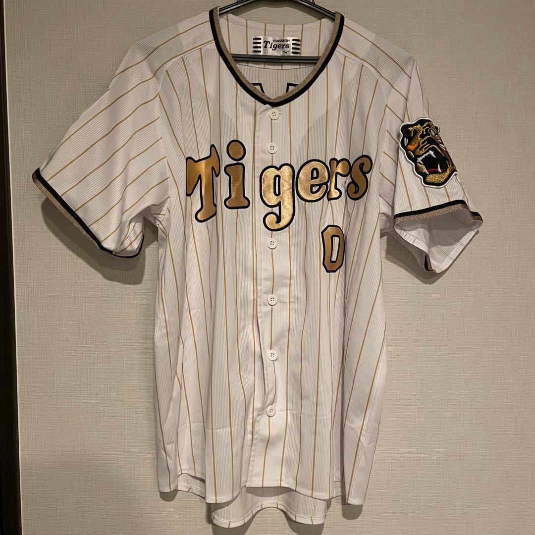 阪神タイガース　チャンピオンユニフォーム　木浪聖也　Lサイズ