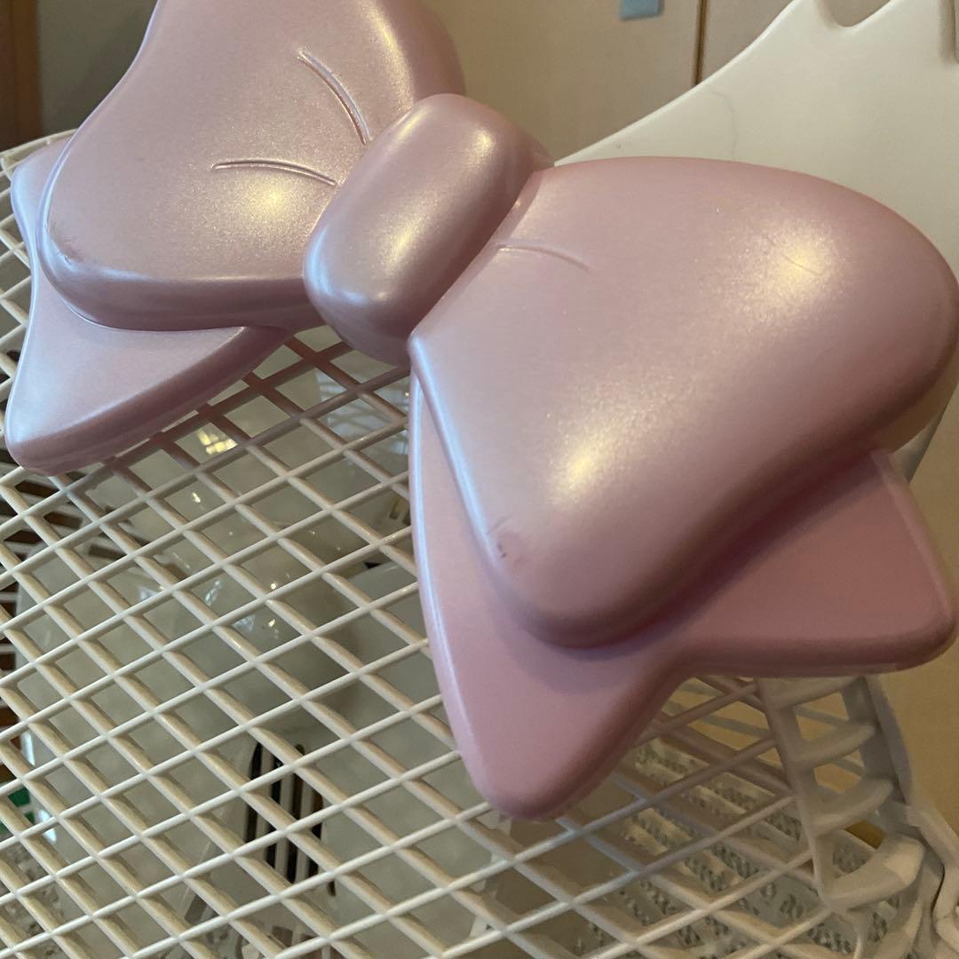 し*❌様 チャーミーキティ　扇風機　ピンク　06年製　羽根18㎝　風:強弱　首振