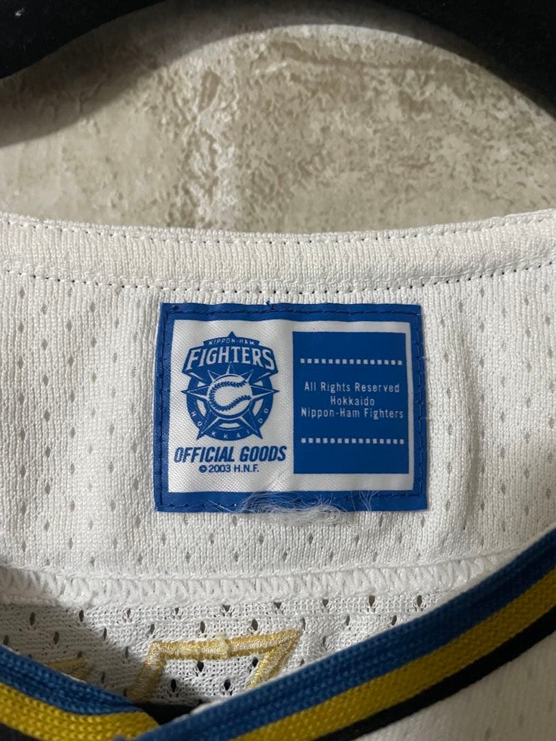ビンテージ　00s 当時品　日ハム　110サイズ　ユニフォーム　新庄剛志