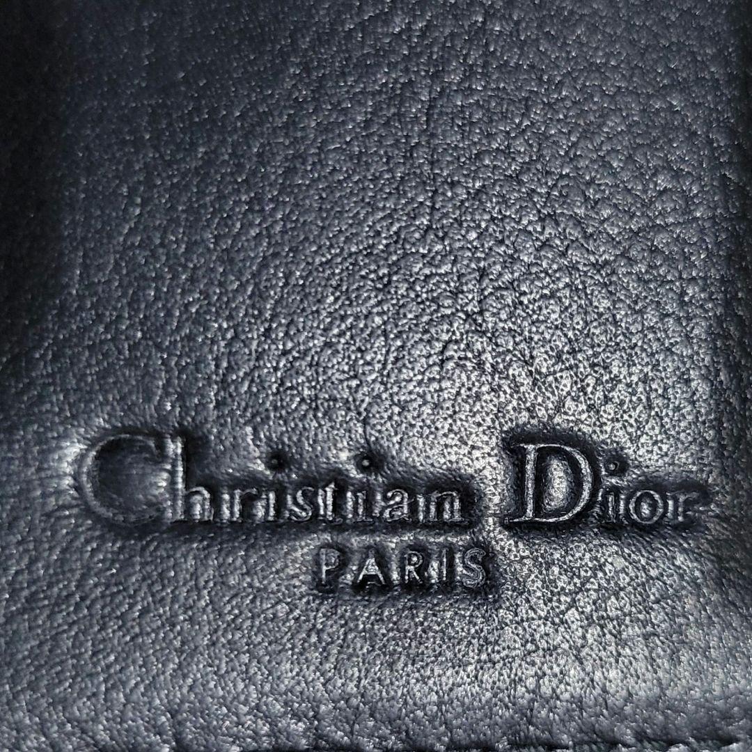 ディオール　名刺入れ　Lady Dior Bloom　カードホルダー　パテント
